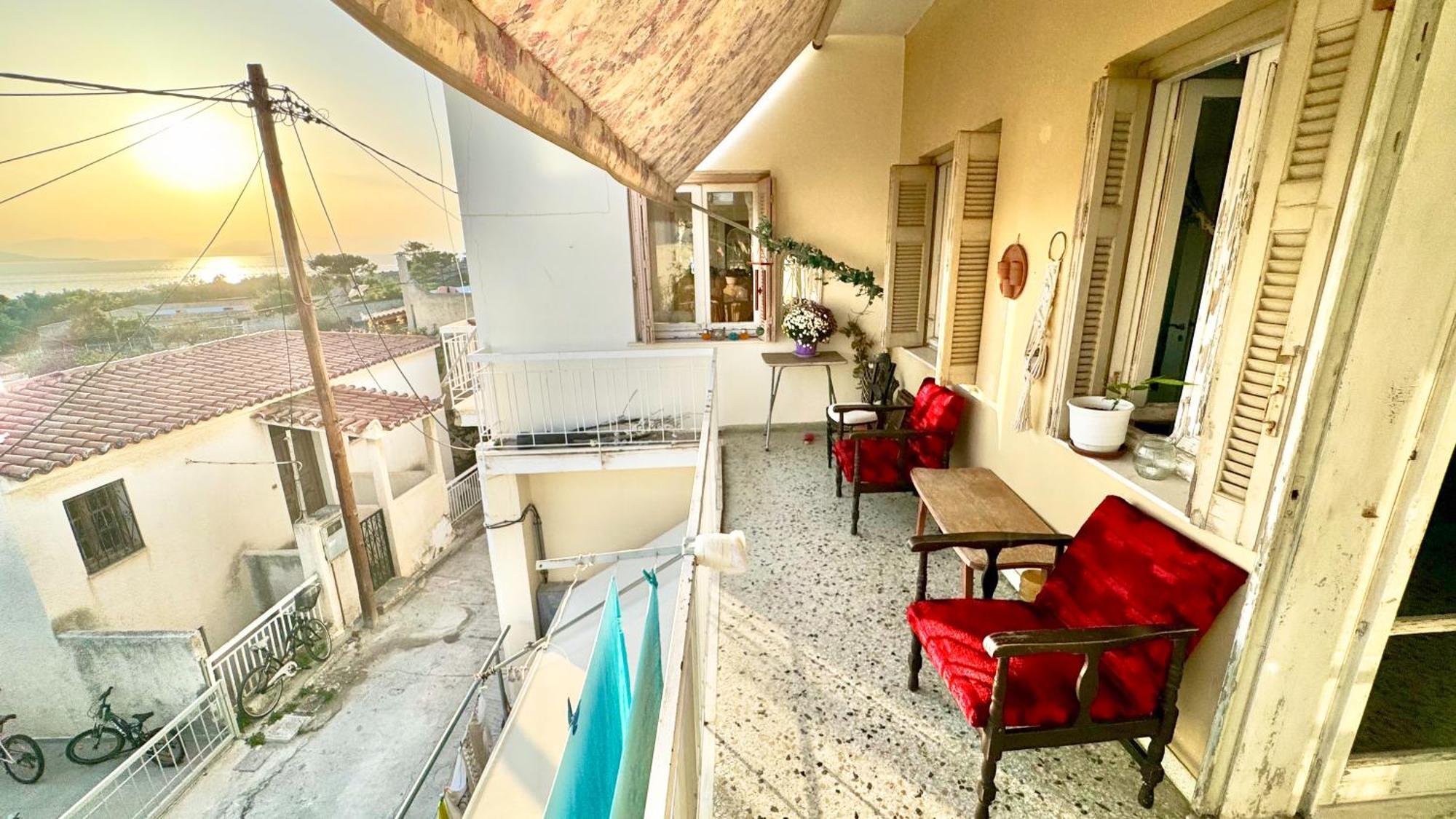 Aegina Appartement Vue Sur Mer Soul Family, Egine מראה חיצוני תמונה