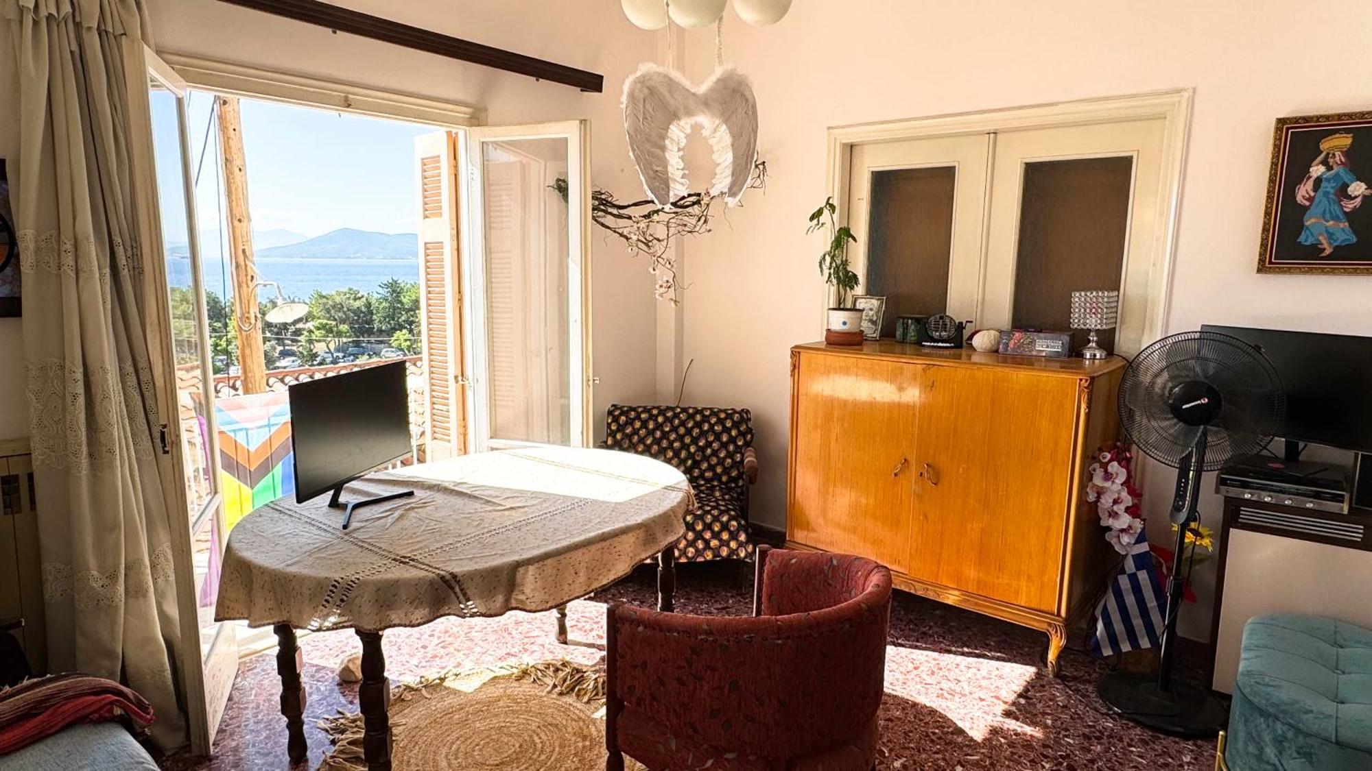 Aegina Appartement Vue Sur Mer Soul Family, Egine מראה חיצוני תמונה
