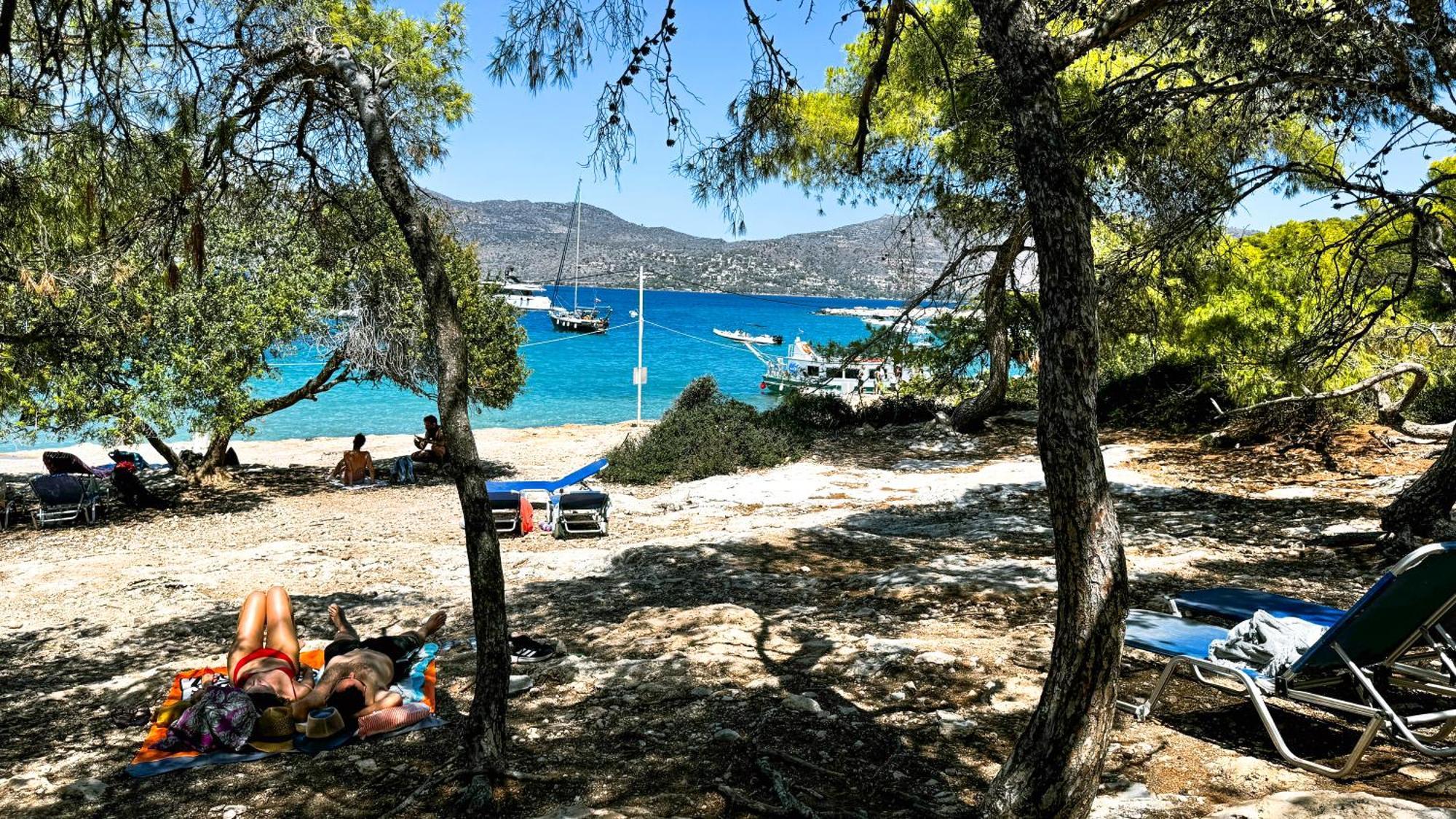 Aegina Appartement Vue Sur Mer Soul Family, Egine מראה חיצוני תמונה