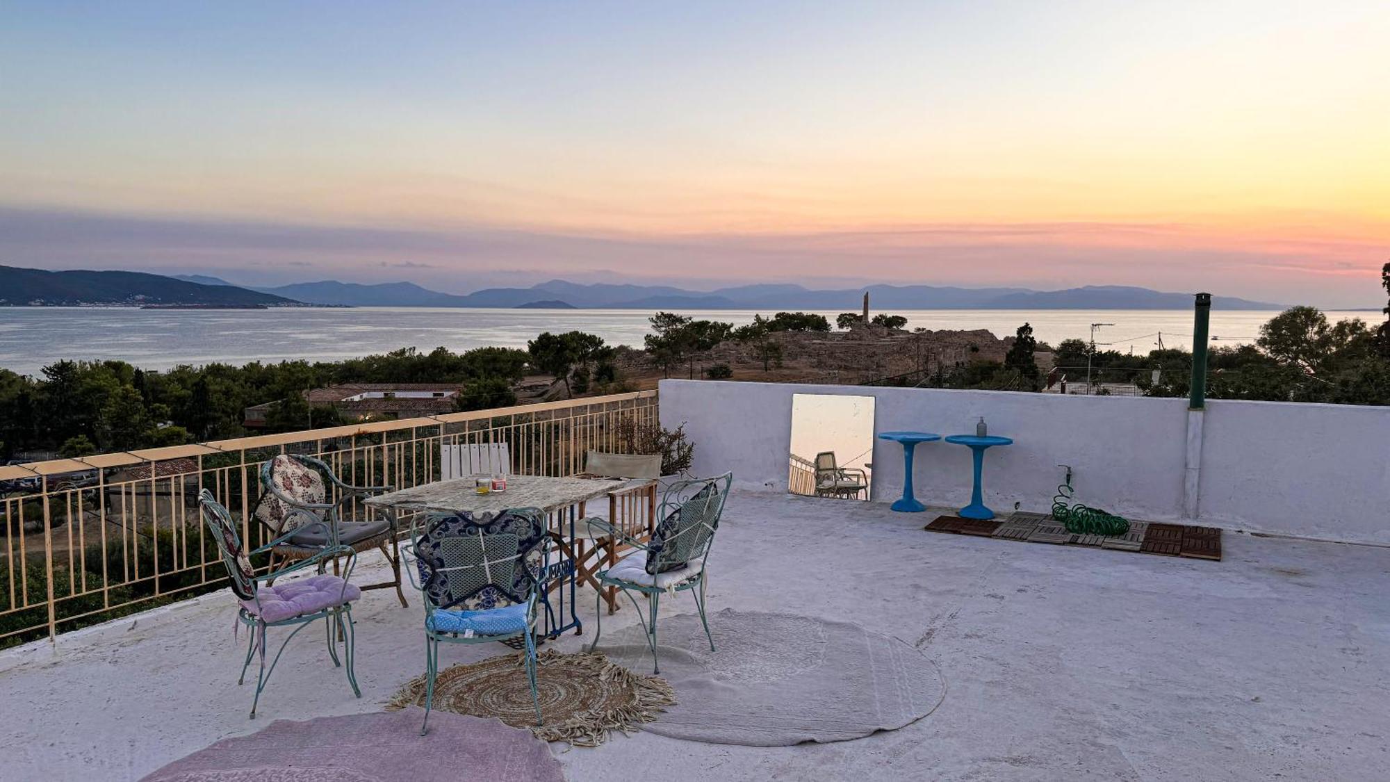Aegina Appartement Vue Sur Mer Soul Family, Egine מראה חיצוני תמונה