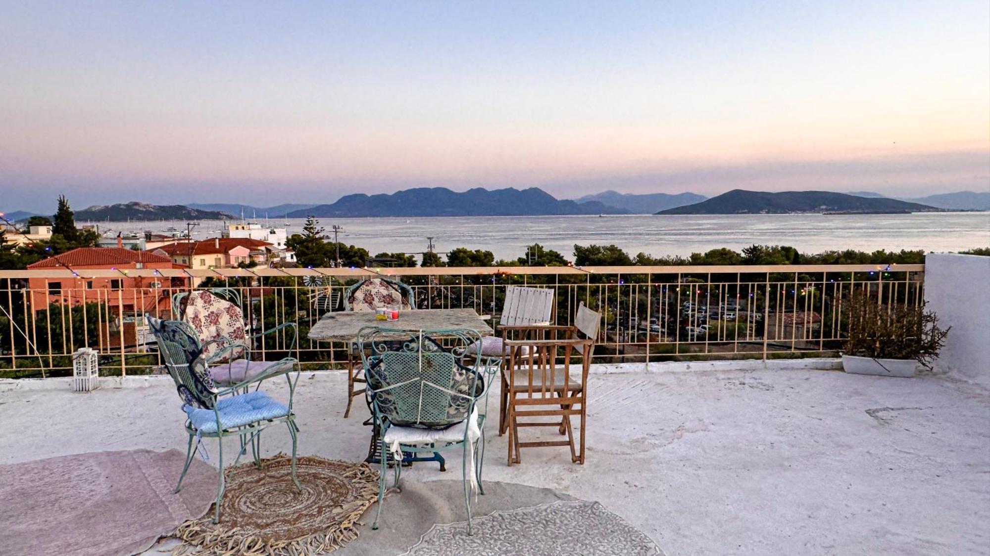 Aegina Appartement Vue Sur Mer Soul Family, Egine מראה חיצוני תמונה