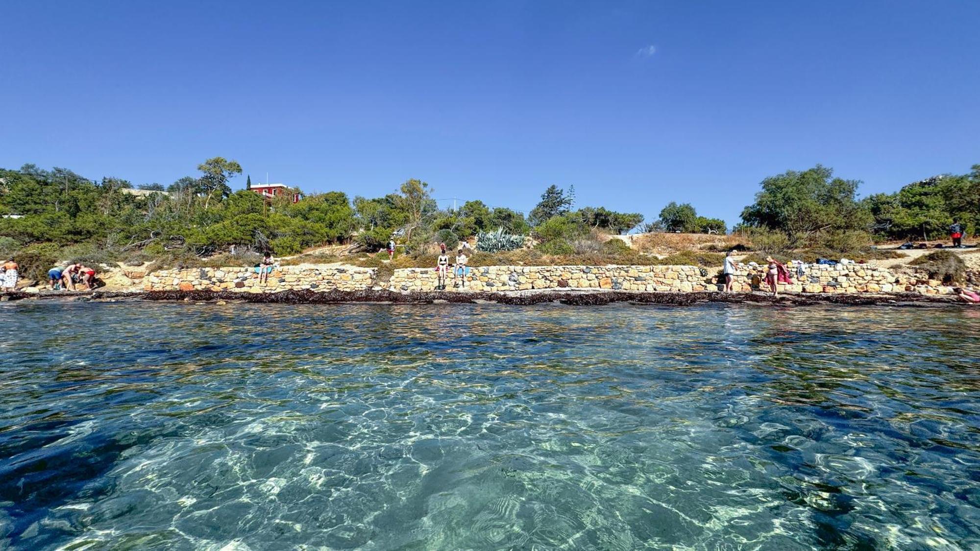 Aegina Appartement Vue Sur Mer Soul Family, Egine מראה חיצוני תמונה