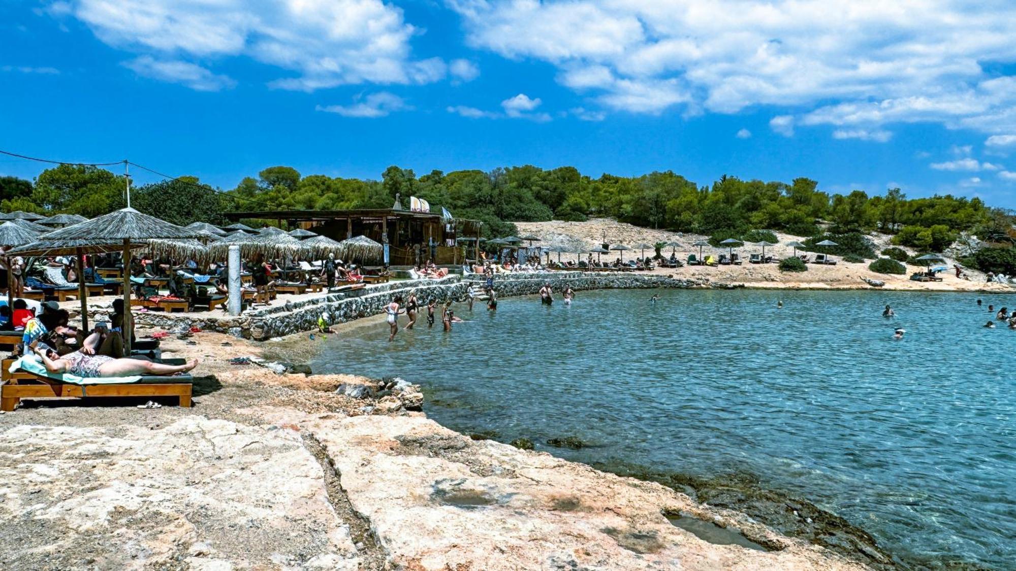 Aegina Appartement Vue Sur Mer Soul Family, Egine מראה חיצוני תמונה
