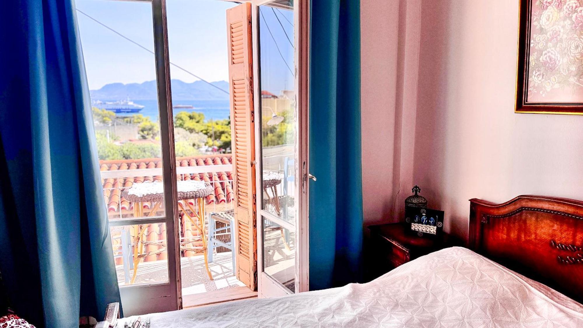 Aegina Appartement Vue Sur Mer Soul Family, Egine מראה חיצוני תמונה